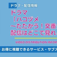 ドラマ「ハコヅメ」 配信情報