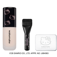 ハローキティ シームレスウェアファンデーション（ミニブラシ・ミキシングパレット付き）