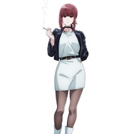 『スーパーの裏でヤニ吸うふたり』キャラクターイラスト(田山)