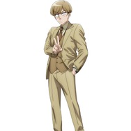 『スーパーの裏でヤニ吸うふたり』キャラクターイラスト(鈴木)