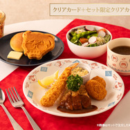 「名探偵コナンカフェ」通期メニュー　コナンワッフル＆パンセット