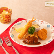 「名探偵コナンカフェ」通期メニュー　名探偵ミックスフライ