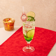 「名探偵コナンカフェ」ドリンクメニュー　萩原研二のマスカットエード