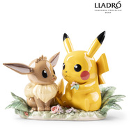 リヤドロ「ピカチュウとイーブイ」