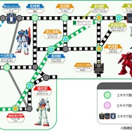 「JR東日本 新潟・庄内 機動戦士ガンダムシリーズ エキタグスタンプラリー ～勝利の栄光を、君に！～」エリアマップ