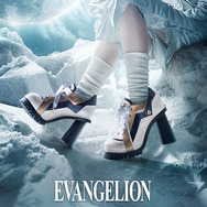 「エヴァンゲリオン アイコニック ヒールスニーカー」綾波レイ[WH]