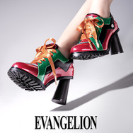 「エヴァンゲリオン アイコニック ヒールスニーカー」式波・アスカ・ラングレー[RD]