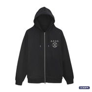 エゥーゴジップパーカー_ブラック