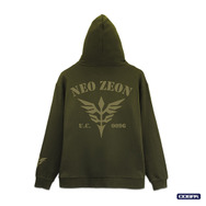 ネオジオンジップパーカーVer2_モス