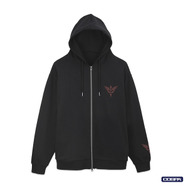 ネオジオンジップパーカーVer2_ブラック