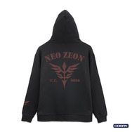 ネオジオンジップパーカーVer2_ブラック