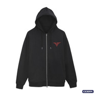ティターンズジップパーカーVer2_ブラック