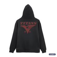 ティターンズジップパーカーVer2_ブラック