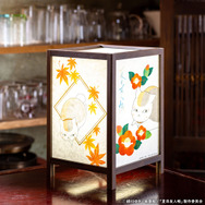 「伽羅行灯『夏目友人帳』其の弐　煤竹（すすたけ）色」使用イメージ