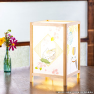 「伽羅行灯『夏目友人帳』其の弐　砥の粉（とのこ）色」使用イメージ