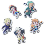 ジビッツチャーム「ワンピース 5パック」