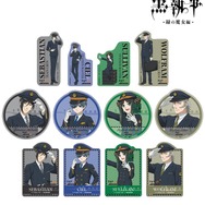 黒執事×推し旅／JR東海コラボ「描き下ろし 駅員ver. トレーディングダイカットステッカー」全12種