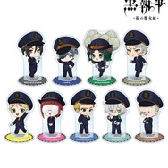 黒執事×推し旅／JR東海コラボ「トレーディング ちびキャラ 駅員ver. アクリルスタンド」全9種