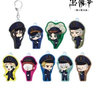 黒執事×推し旅／JR東海コラボ「トレーディング ちびキャラ 駅員ver. アクリルキーホルダー」全9種
