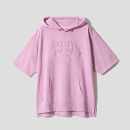 『星のカービィ』×グラニフ　「カービィ フェイス｜ミニ裏毛ビッグシルエット半袖パーカー」