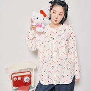 ワコール 睡眠科学「寝返りしやすい立体設計パジャマ」ハローキティ