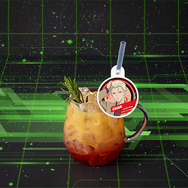 「機動戦士Gundam GQuuuuuuX Cafe －each choice of justice－」両SIDE共通ドリンク「シャア・アズナブル ドリンク」