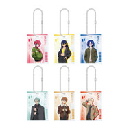 「機動戦士Gundam GQuuuuuuX Cafe －each choice of justice－」立体アクリルキーホルダー（ランダム6種）