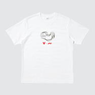 ユニクロ「Disney x Formula 1 UT」MEN　カラー：00 WHITE　FRONT