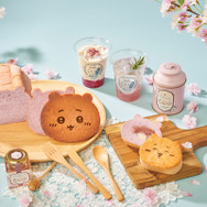 「ちいかわベーカリー」に“さくら”をコンセプトにしたピンク色のかわいらしいパンが登場！