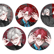 「Zoff｜にじさんじ」トレーディング缶バッジ　Zoffオリジナルデザイン