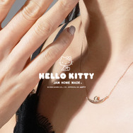 10K HELLO KITTY Moon Luckネックレス