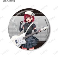 TVアニメ『【推しの子】』描き下ろし 有馬かな ロックバンドver. 75mmグリッター缶バッジ AMNIBUS＆アニメイト限定特典