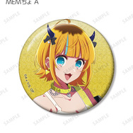 TVアニメ『【推しの子】』描き下ろし MEMちょ A ロックバンドver. トレーディンググリッター缶バッジ