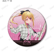 TVアニメ『【推しの子】』描き下ろし ルビー B ロックバンドver. トレーディンググリッター缶バッジ