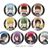 TVアニメ『黒子のバスケ』トレーディング缶バッジ 応援団ver.（全10種）