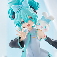 「POP UP PARADE 初音ミク×シナモロール 初音ミク シナモロールコラボVer. L size 完成品フィギュア」