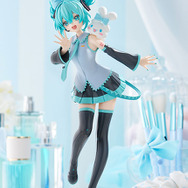 「POP UP PARADE 初音ミク×シナモロール 初音ミク シナモロールコラボVer. L size 完成品フィギュア」