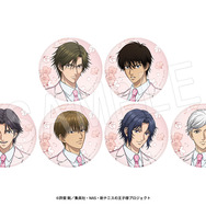 トレーディング和紙風缶バッジ　SAKURA Style ver.