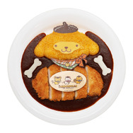 POMPOMPURIN 30th Anniversary メニュー「ポムポムプリンとチームプリンのアニバーサリー欧風カツカレー」