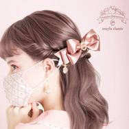 「サンリオキャラクターズ・ヘアオブジェ マスクリーフ」マイメロディ[MM]