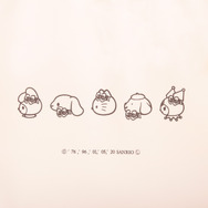 「サンリオキャラクターズ・ヘアオブジェ マスクリーフ」ポムポムプリン[PP]