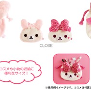 ぬいぐるみ巾着（各1,980円※税込）