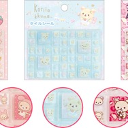 タイルシール（各440円※税込）：本体ラメ入り