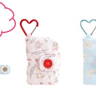 コインケース（各2,200円※税込）：キルティングタイプ・マグネットボタン付・カラビナ付