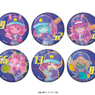 トレーディング グリッター缶バッジ　　Baseball ver.（全6種）