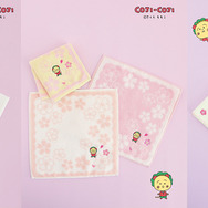 『コジコジ』タオルハンカチ（満開桜とコジコジ）