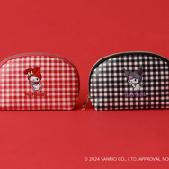 「grove」『マイメロディ』＆『クロミ』_ギンガムシェルポーチ