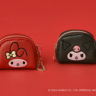 「grove」『マイメロディ』＆『クロミ』_フェイスチャームポーチ