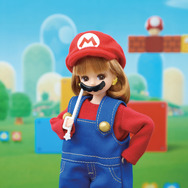 タカラトミー「スーパーマリオ リカちゃん マリオスタイル」イメージ