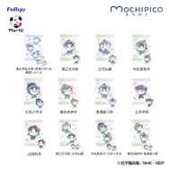 「フリューくじ　忍たま乱太郎　ふんわり桜もちぴこの段」ステッカー＆クリアカードセット賞（選べる全12種）